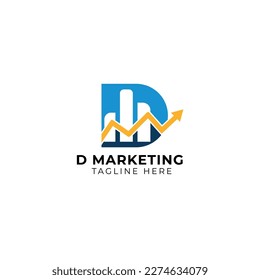 diseño de vectores con logotipo de marketing. Emblema abstracto, concepto de diseños, logotipos, elemento de logotipo para plantilla.