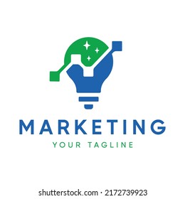 Vorlage für Logo-Marketing-Vektorgrafiken