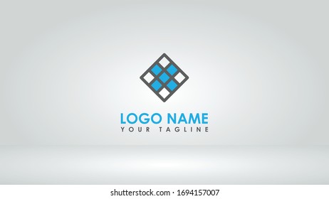 Logo de marketing, icono de ventana, icono de letra X