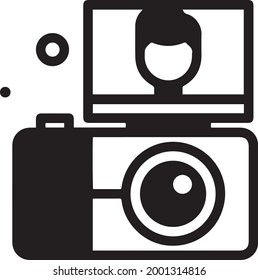 Marketing, media, social, vlogging icon