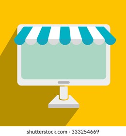 Marketing online and ecommerce sales design, vector illustration graphic.