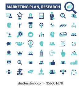 marketing plan, market research, business analyses, management organization, presentation, charts, diagrams, global startup, effective promotion, customer, digital technology icons, signs vector
