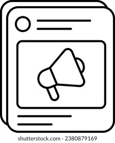 Marketing Post

line icon design style