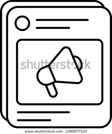 Marketing Post

line icon design style