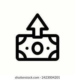 marketing, profit icon, isolated icon in light background, perfect for website, blog, logo, graphic design, social media, UI, mobile app