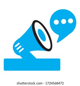 Symbol für Marketingwerbung Vektorgrafik