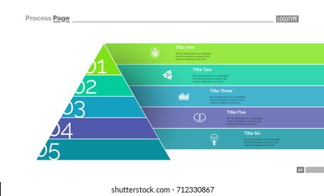 Marketing pyramid slide template