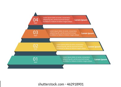 Marketing Pyramid - Vector Infographic