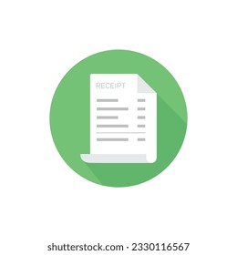Marketing And Receipt Icon Vector Design.