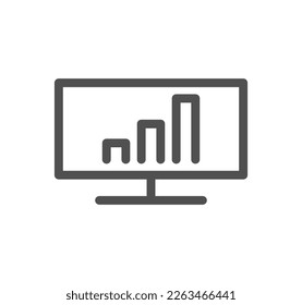 Marketing related icon outline and linear vector.
