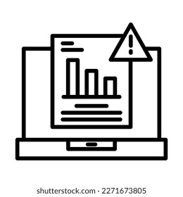 Marketing Report Icon Design For Personal And Commercial Use