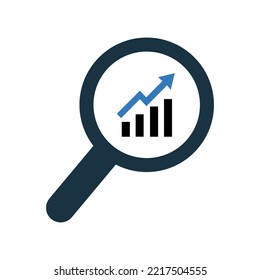 Marketing Research icon. Simple editable vector graphics.
