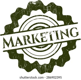 Marketing rubber stamp