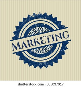 Marketing rubber stamp