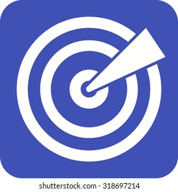 Marketing, segmentation, targeting icon vector image. Can also be used for business, finance, technology, economics and accounting. Suitable for web apps, mobile apps and print media.