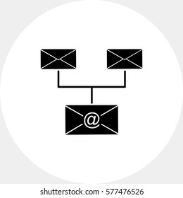Marketing simple icon