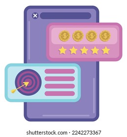 marketing in smartphone with target