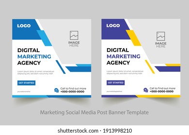 Marketing SOcial Media Banner Template 