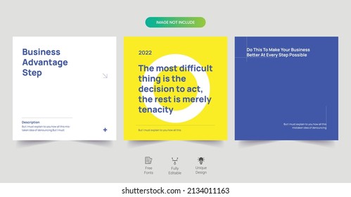 Marketing Social Media Post design. A good template for advertising on social media. Perfect for social media posts, background, and web banner internet ads.