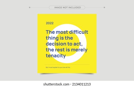 Marketing Social Media Post design. A good template for advertising on social media. Perfect for social media posts, background, and web banner internet ads.