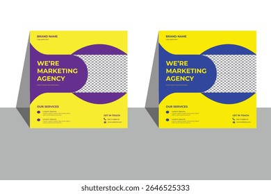 marketing social media post design