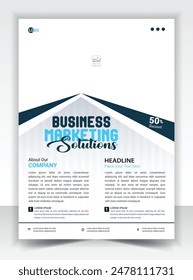 Marketing-Lösung Flyer Vorlage Design