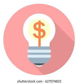 marketing solutions flat icon