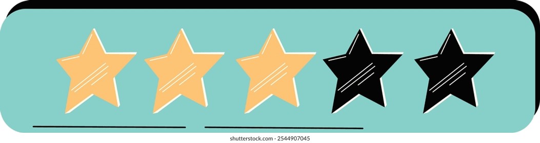 Marketing Sticker Ilustration Set Vector