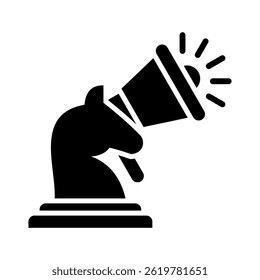 Elemento de icono de estrategia de marketing para diseño
