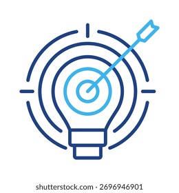 Elemento de icono de estrategia de marketing para diseño
