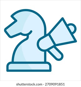 Elemento Ícone Da Estratégia De Marketing Para Design
