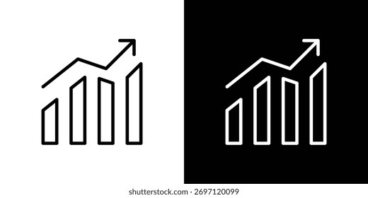 Marketing strategy icon Logo. Vector Illustration. EPS Illustration.