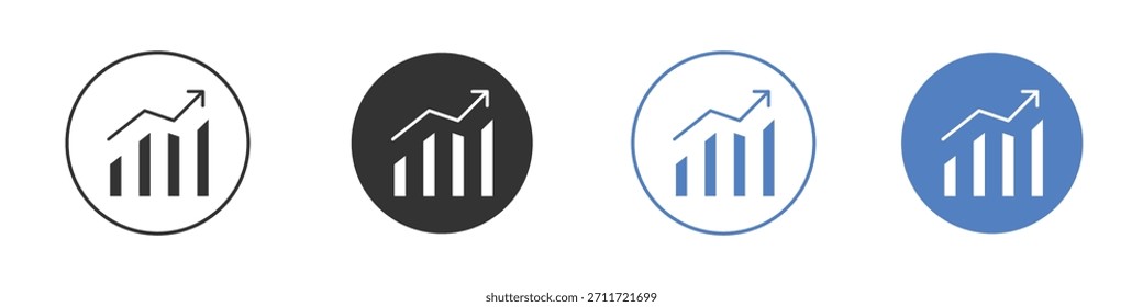 Marketing strategy icon Thin line design. Vector Graphic. EPS 10