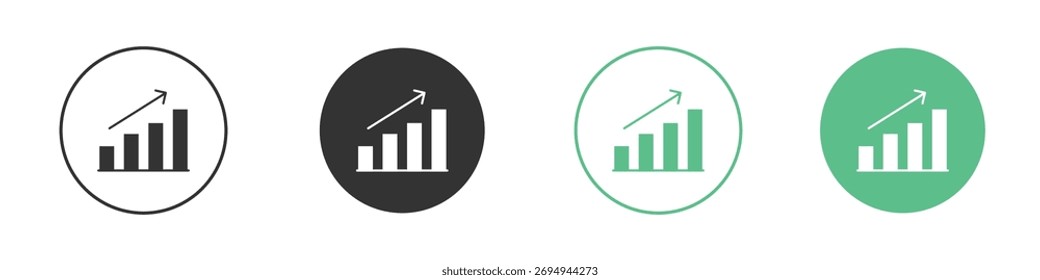 Vector de icono de estrategia de marketing, cartel plano lleno, pictograma sólido
