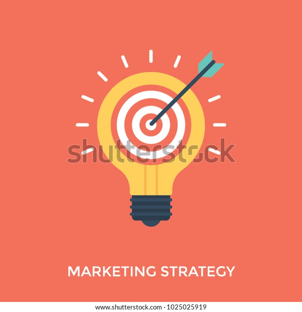 Marketing strategy illustration, innovative marketing\
techniques 