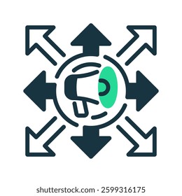 Marketing Strategy line icon. linear style sign for mobile concept and web design. Outline vector icon. Symbol, logo illustration. Vector graphic