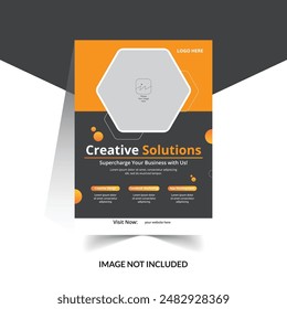 marketing strategy poster template design