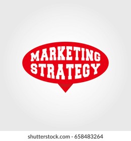 Marketing strategy sign