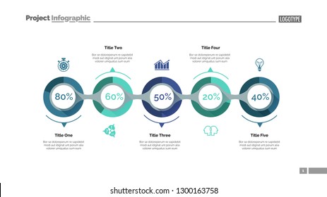 Marketing strategy slide template. Business data. Graph, diagram, design. Creative concept for infographic, report. Can be used for topics like evaluation of data, scheme, strategy 