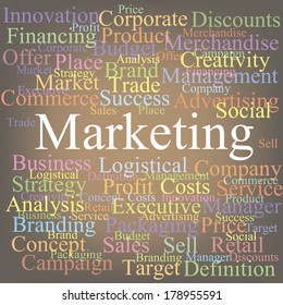 Marketing tagcloud