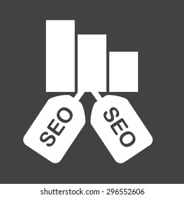 Marketing, tags, internet, optimization icon vector image. Can also be used for seo, digital marketing, technology. Suitable for use on web apps, mobile apps and print media.