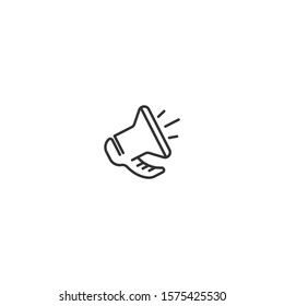 marketing technology associate - line icon