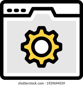 icono de línea de color de vector de marketing