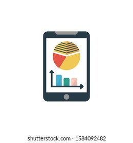 marketing vector flat color icon 