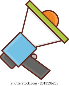 icono de color plano vector de marketing