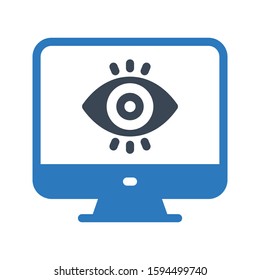 marketing vector glyph color icon 