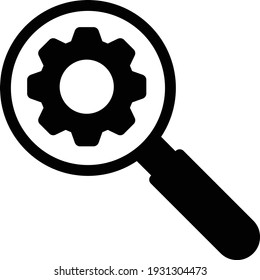 icono plano de glifo vector de marketing