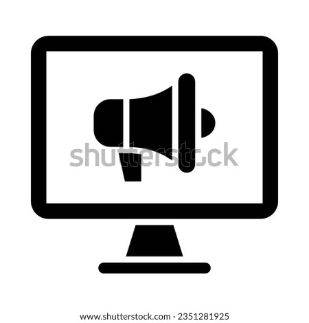 Marketing Vector Glyph Icon For Personal And Commercial Use.
