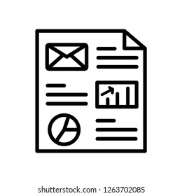 Marketing vector icon