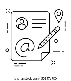 Marketing Vector Icon